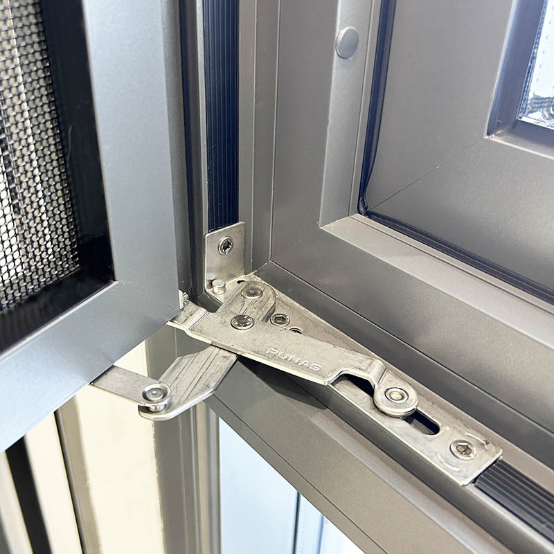 Factory Price Eco-Friendly Aluminum Casement Windows with Double Glazes