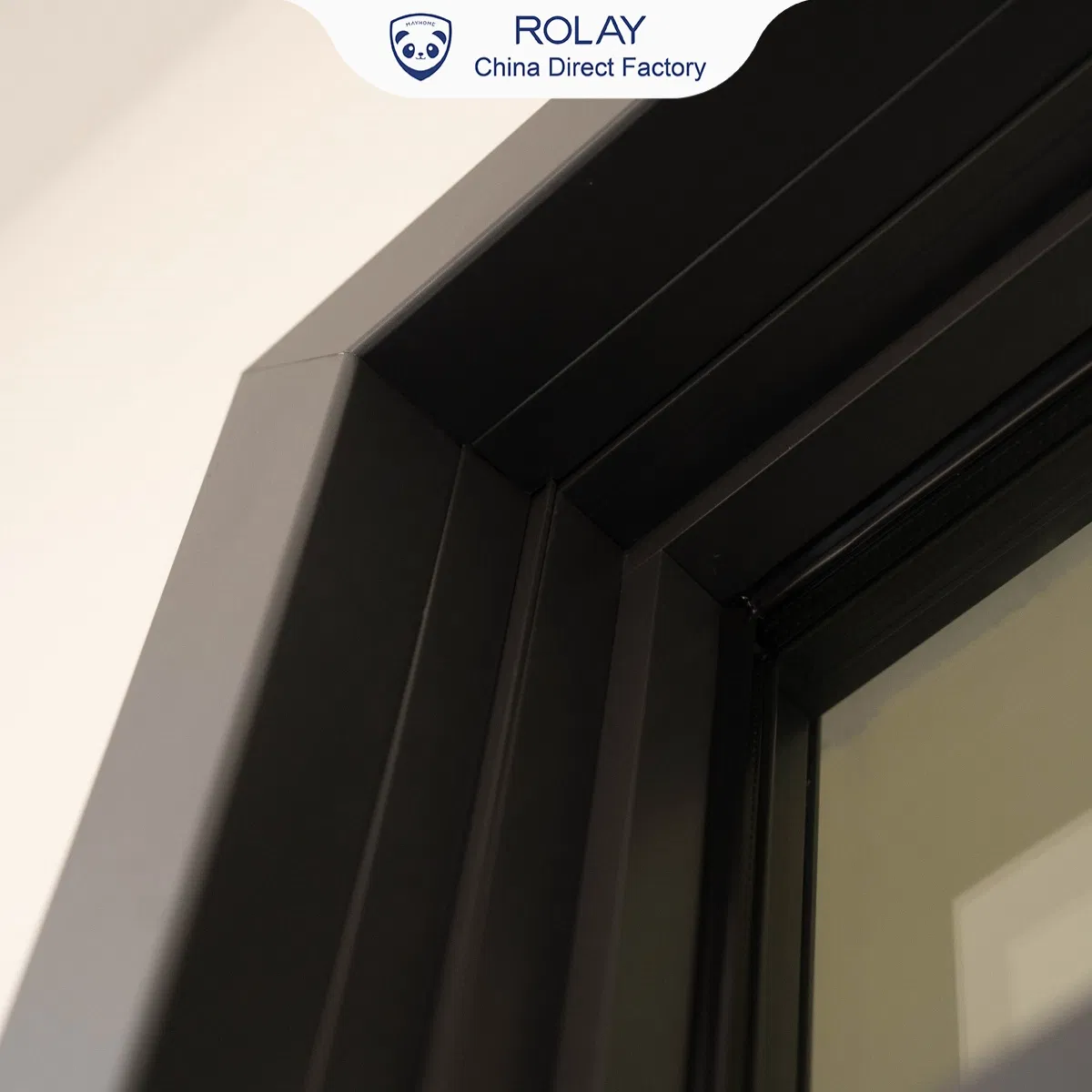 Durable Slim Frame Anti-Falling Secure Structure Strong Locking Track Aluminum Sliding Window