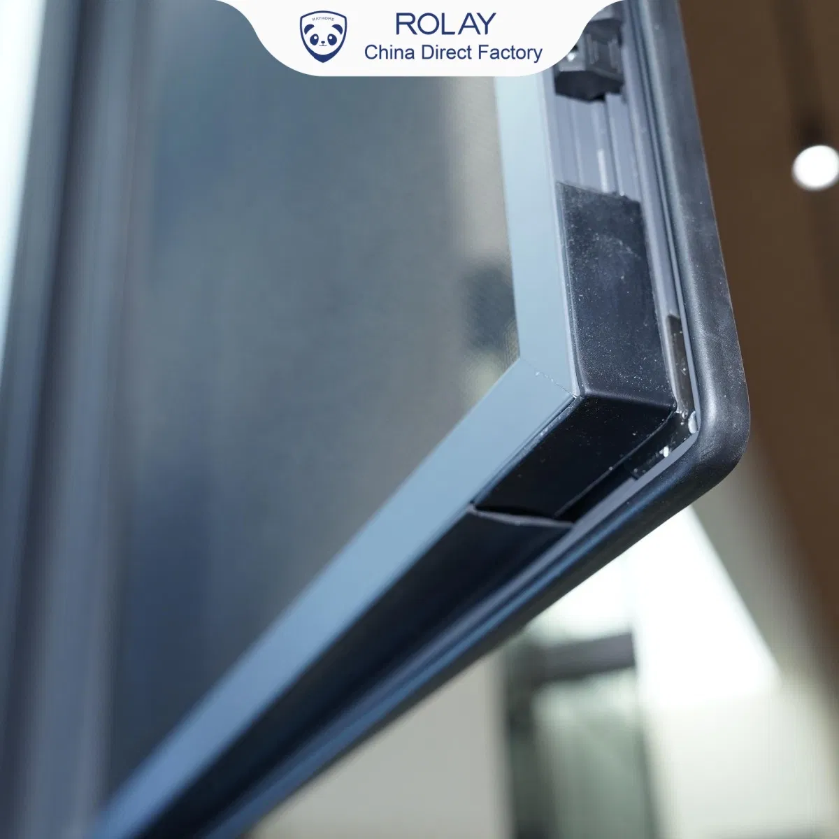 Rolay/Direct Source Window and Door Aluminium Window Factory Soundproof Thermal Break Heat Insulated Aluminium Casement Window for Luxury Houses and Villas