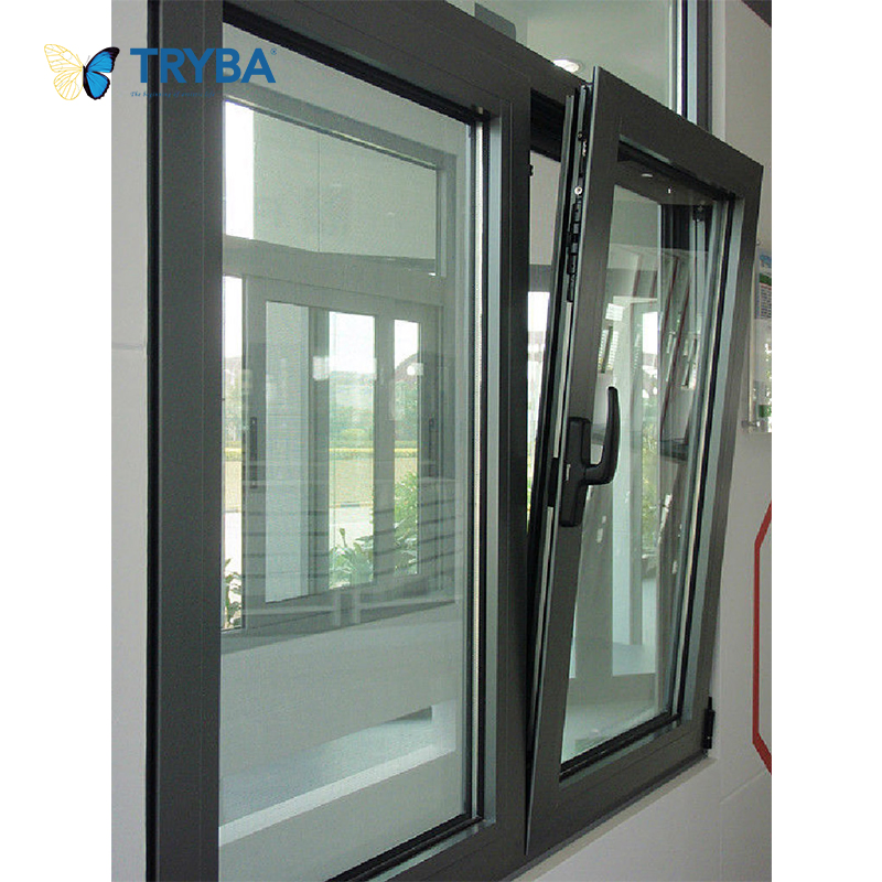 High-End As2047 Australia Standard Low U Factor 0.8W Aluminum Awning Metal Window Awning/Casement/Tilt and Turn Window Passive House