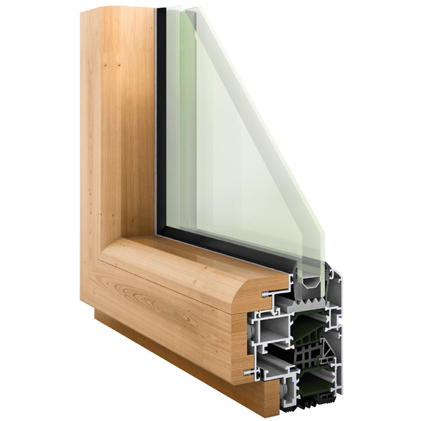 Aluminum Glass Casement Window/ Sliding Window /Metal Window/ Bi Folding Window/ Wooden Color Aluminium Windows