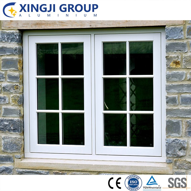 Factory Price Eco-Friendly Aluminum Casement Windows with Double Glazes