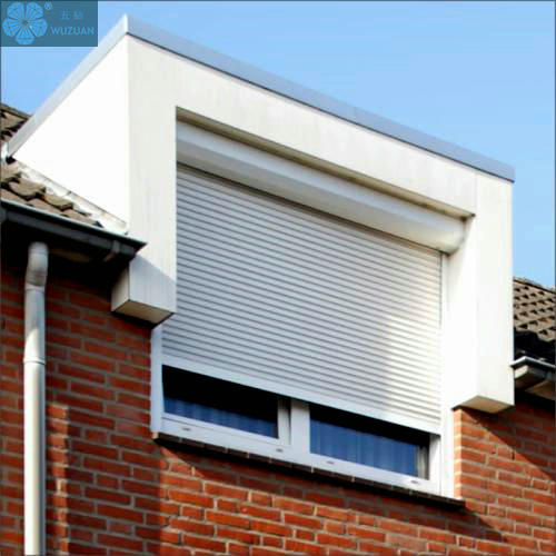 Home Decor Aluminium Alloy Roller Shutter Window Rolling Jalousie Shutter Window for House