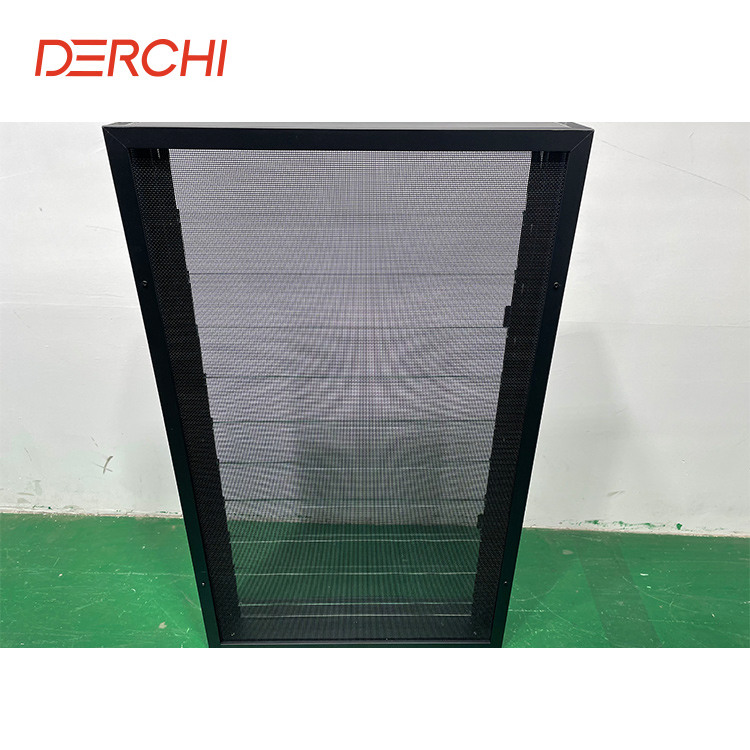 Fashion Design Exterior Aluminum Louvered Door Security Titanium Security Door Aluminum Profile Jalousie Louver Shutter Windows