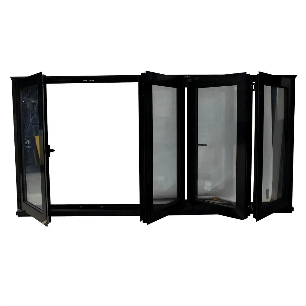 Stylish Thermal Break Bi-Folding Aluminum Windows for Modern Balcony Spaces