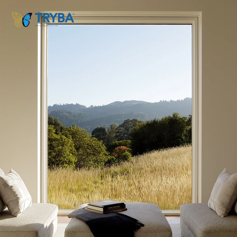 CE Certified Thermal Break Aluminum Fixed Picture Windows for Energy-Efficient Homes