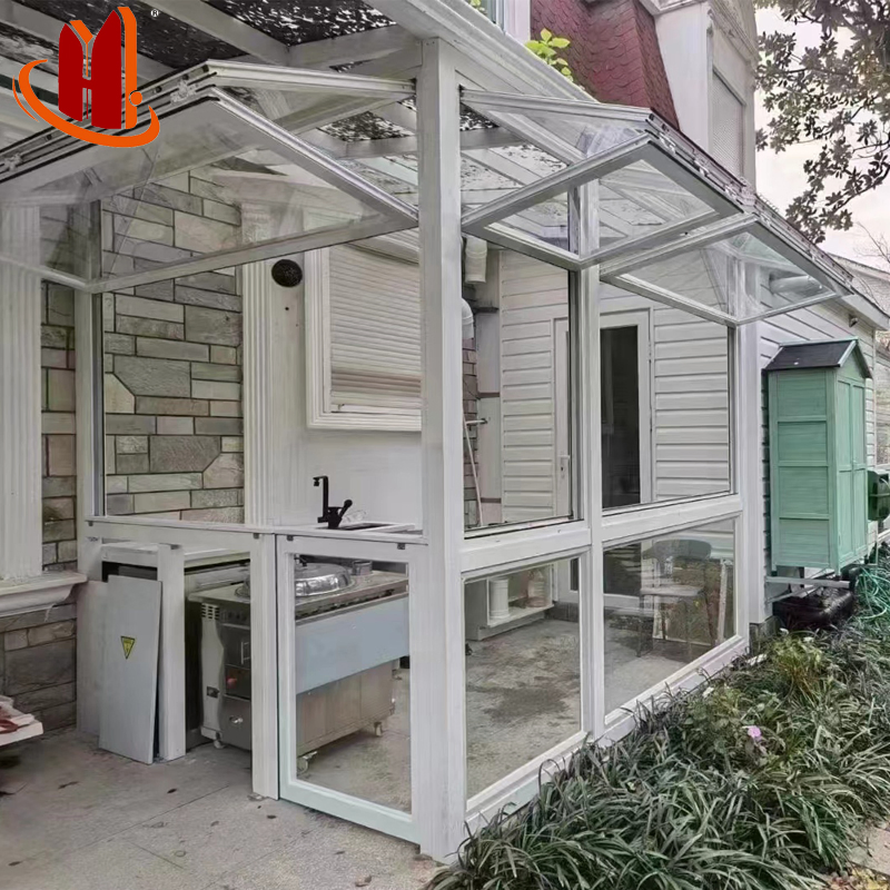 High Quality Aluminum Bi Folding Modern Glass Folding Vertical Window