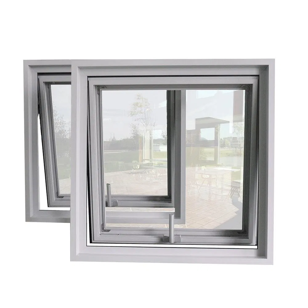 Florida Approved Hurricane Villa Home Manual Aluminum Awning Window for House
