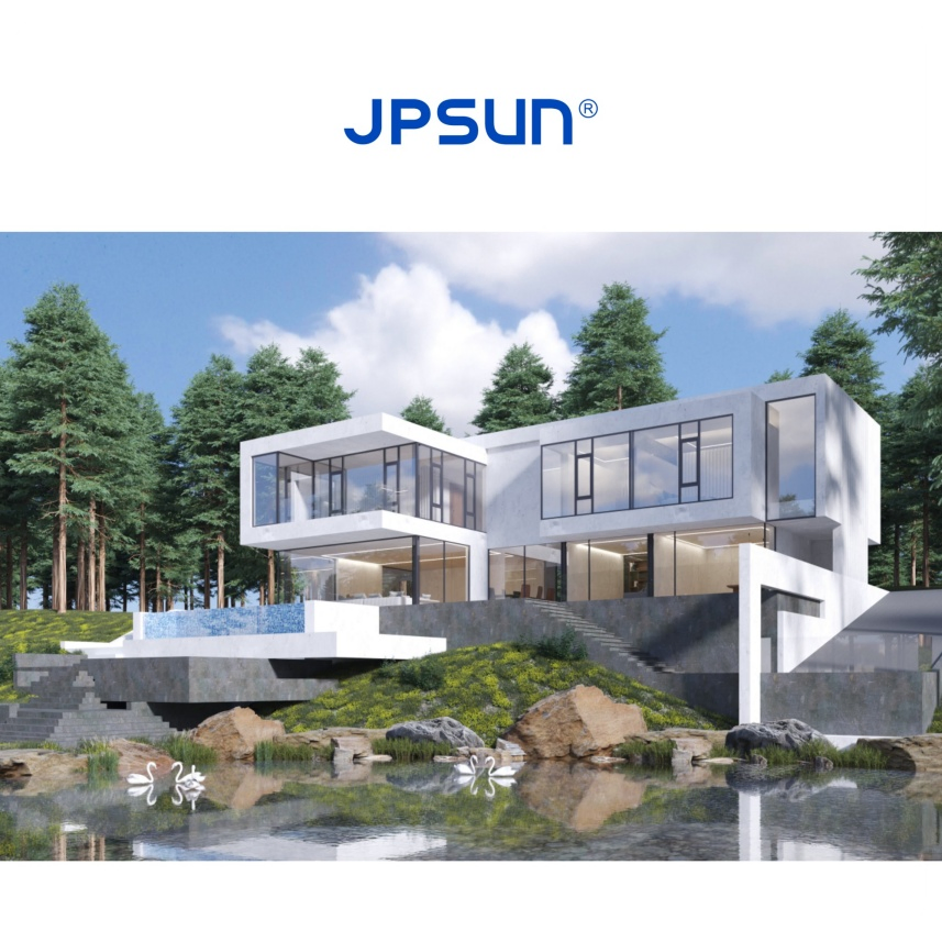 Soundproof Aluminum Casement Window Utilizing Insulated Glass Construction for Effective Noise Reduction