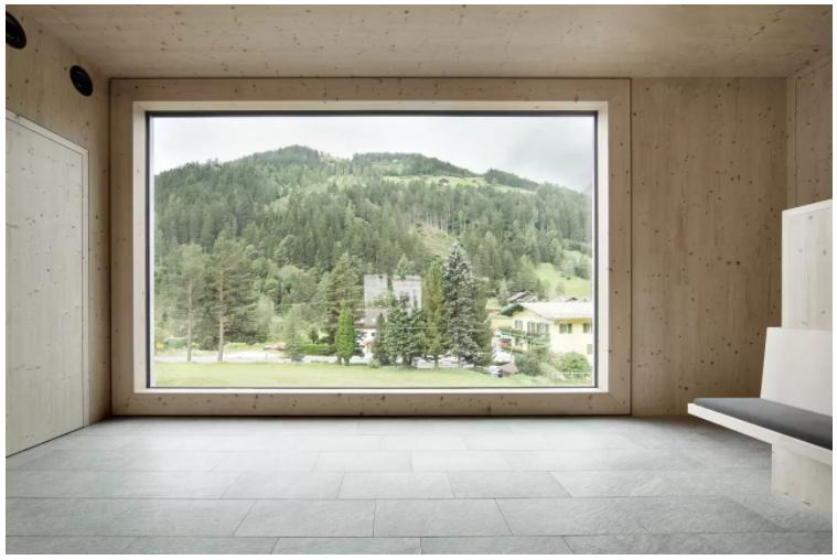 Big Picture Window Screen Glass Panoramic Window Floor to Ceiling Fixed Window