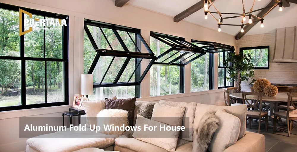 Aluminum Fold up Window