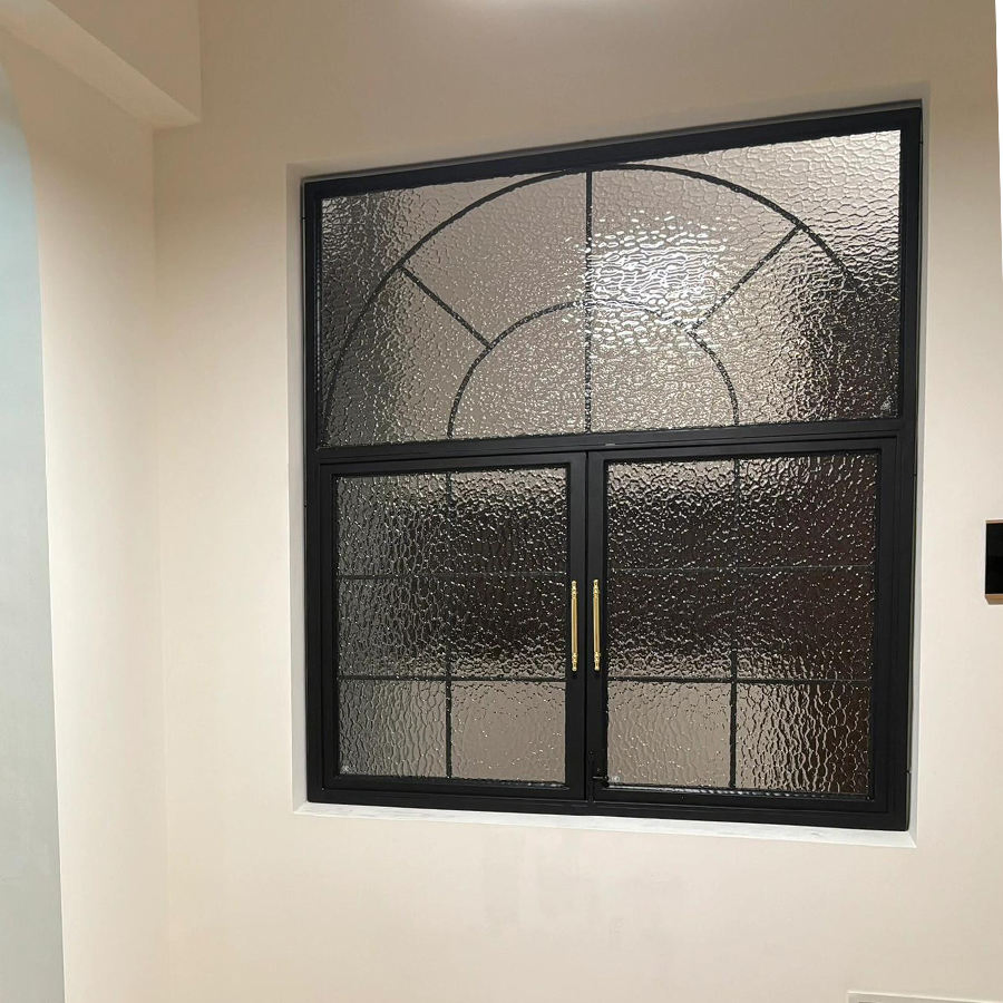 Vintage Style Slimline Slim Frame Window Grill Design Casement Window Thermal Break Aluminum