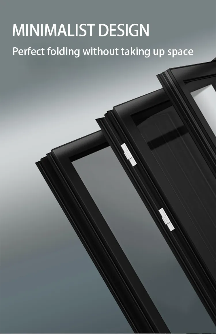 Horizontal Folding Glass