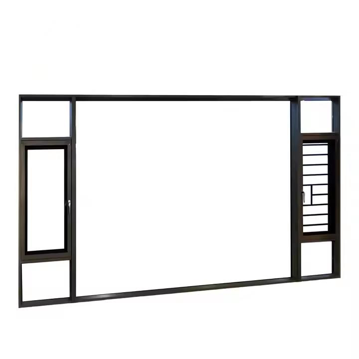 High Insulation Narrow Frame/ Slim Frame Aluminum Window System Casement Window