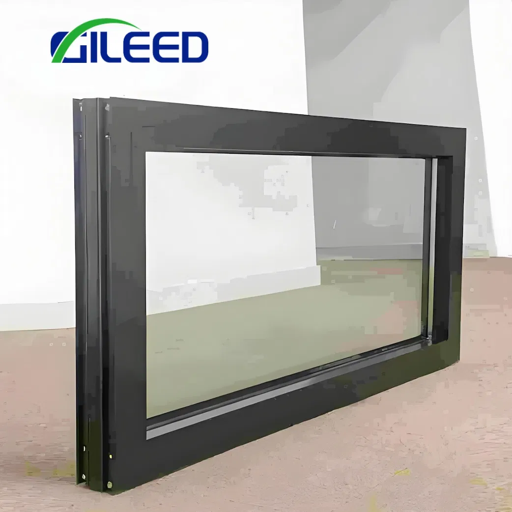 Big Picture Floor to Ceiling Window Aluminum Frame Insulation Fixed Glass Windows