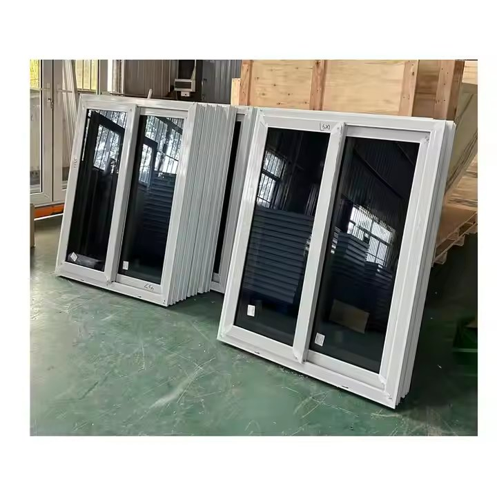 2025 Wholesale Factory Customized Low Price Hurricane Impact UPVC Sliding Glass Window Vinyl Window