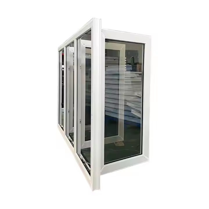 2025 Wholesale Factory Customized Low Price Hurricane Impact UPVC Sliding Glass Window Vinyl Window
