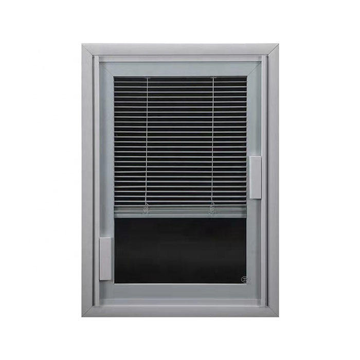 CE As2047 Standard Hollow Double Tempered Safety Glass Bug Screen Aluminium Adjustable Louver Jalousie Windows