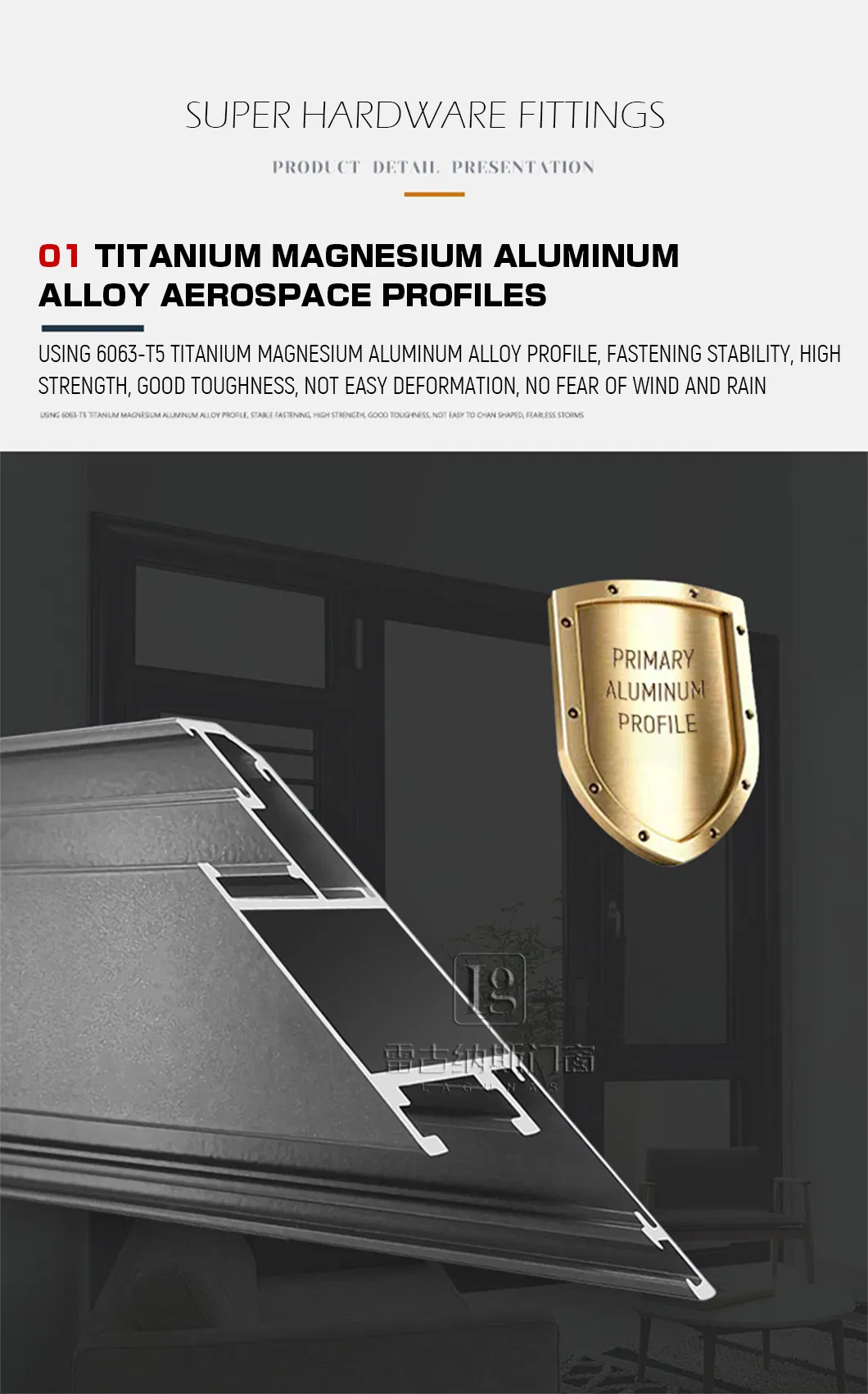 Aluminum Casement Window 1