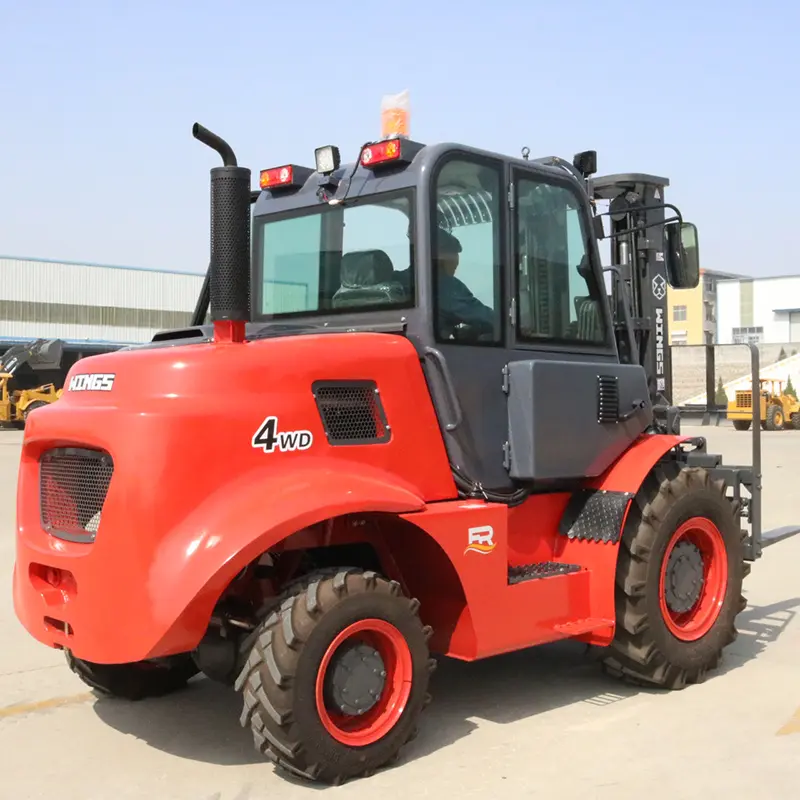 Cheap All Terrain Forklift with 5t Load Capacity Supplier, Factory