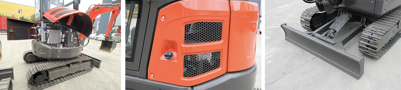 Mini Crawler Excavator Features