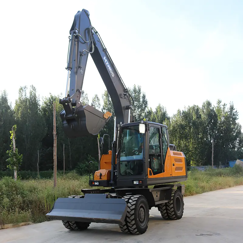 Cheap Rubber Tire Excavator Operating Weight 15T Manufacturers, Factories