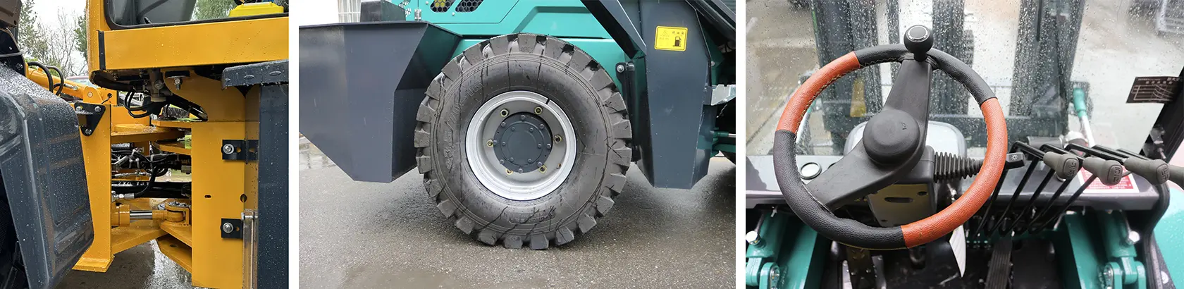 Articulated Off-road Forklift