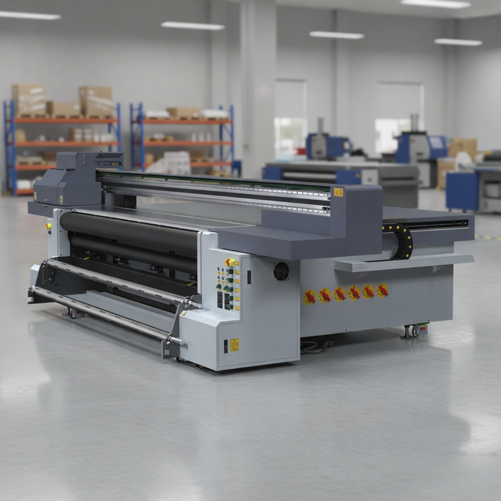 Famous Ntek YC2513R Flatbed and Roll to Roll Machine UV Digital Printer Supplier, Factory