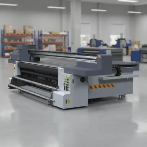 Famous Ntek YC2513R Flatbed and Roll to Roll Machine UV Digital Printer