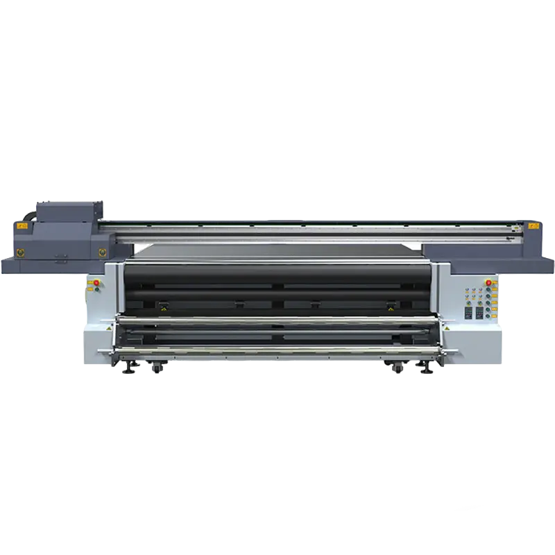 YC2513R UV flatbed and roll-to-roll digital printer