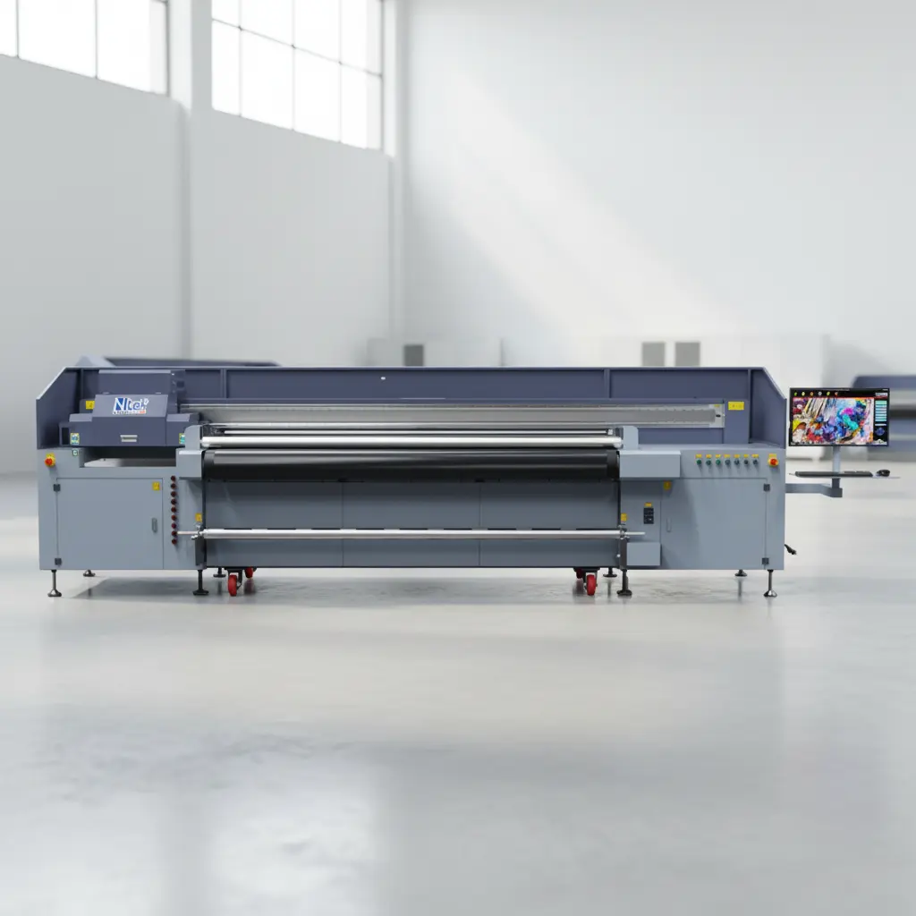 YC2500HR large format digital multifunction UV hybrid roller printing machine