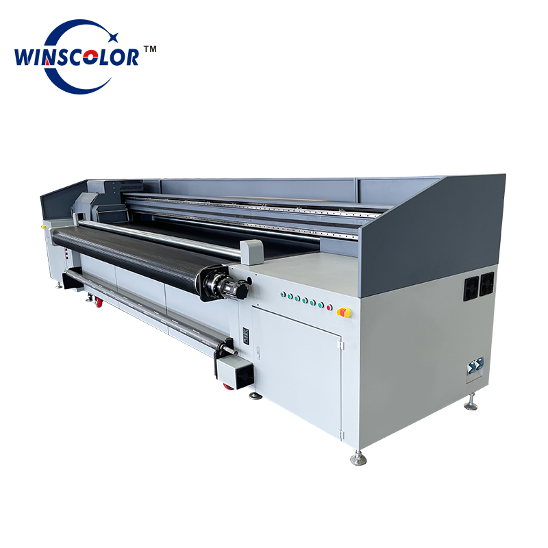 High-Quality Large format UV Inkjet Hybrid Flatbed Printer Roller Printing Machine Company, Companies