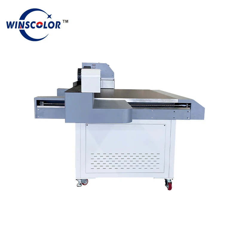 Famous Best Price Cmyk+W Large Format Flatbed Uv Printing Machine Automatic Uv Flatbed Printer Companies, Product