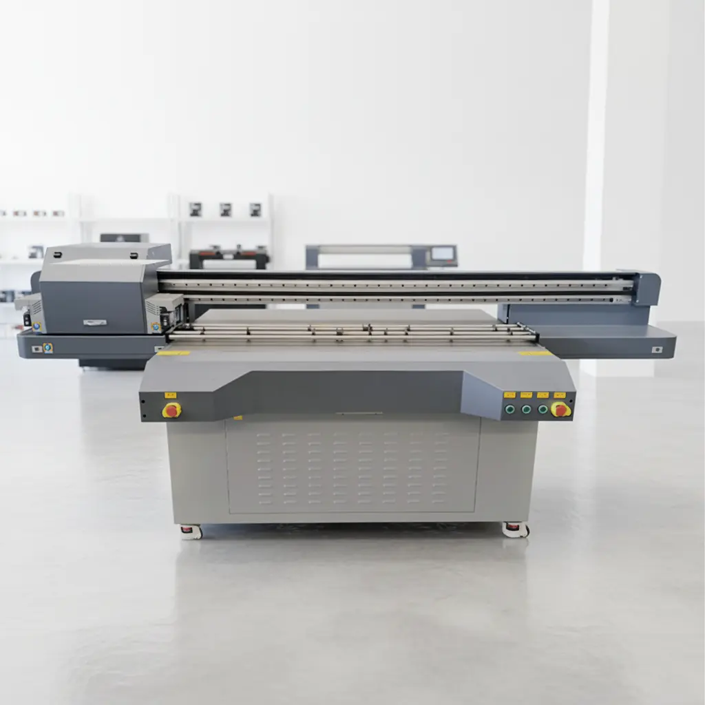 1610 inkjet flatbed UV printer with rotary device for bottles and phone cases