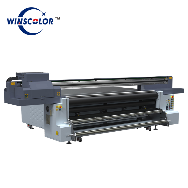 Famous Ntek YC2513R Flatbed and Roll to Roll Machine UV Digital Printer Supplier, Factory
