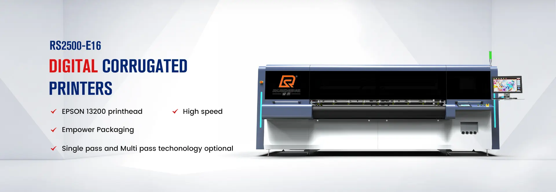 Winscolor industrial UV flatbed printer in a production environment