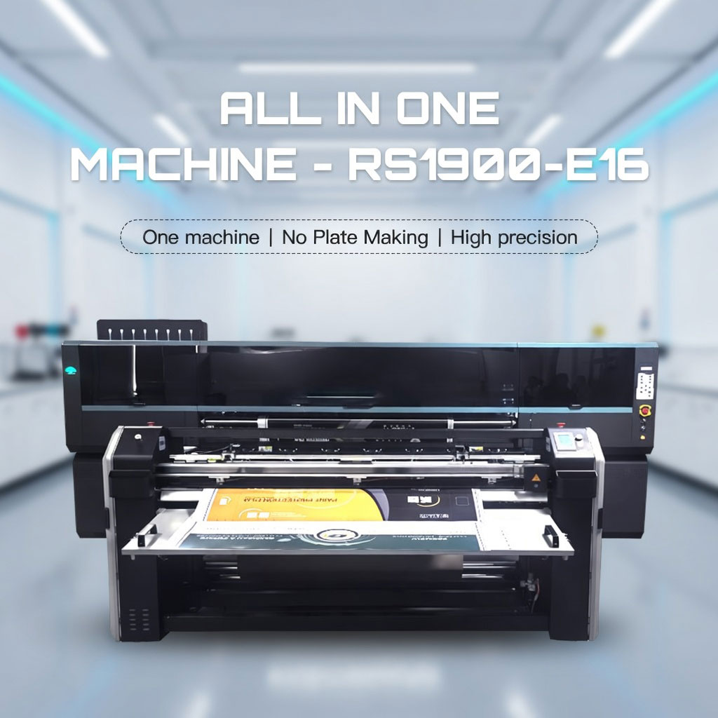 NTEK RS1900-E16 Digital Printing Lamination Cutting Machine High Precision for Packaging Paper All-in-One for Custom Production Factories, Exporters