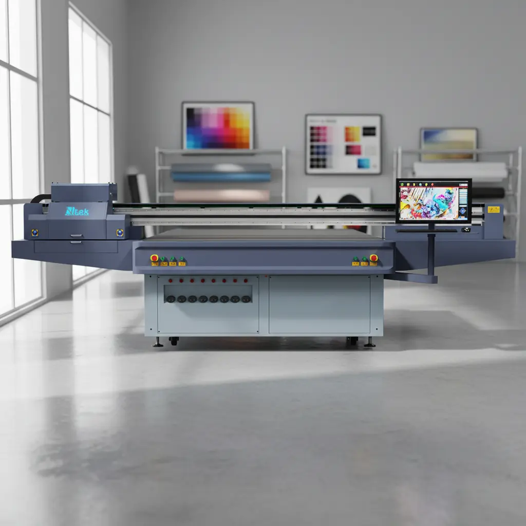 2030 UV flatbed printer for aluminium, acrylic, ceramic and Dibond