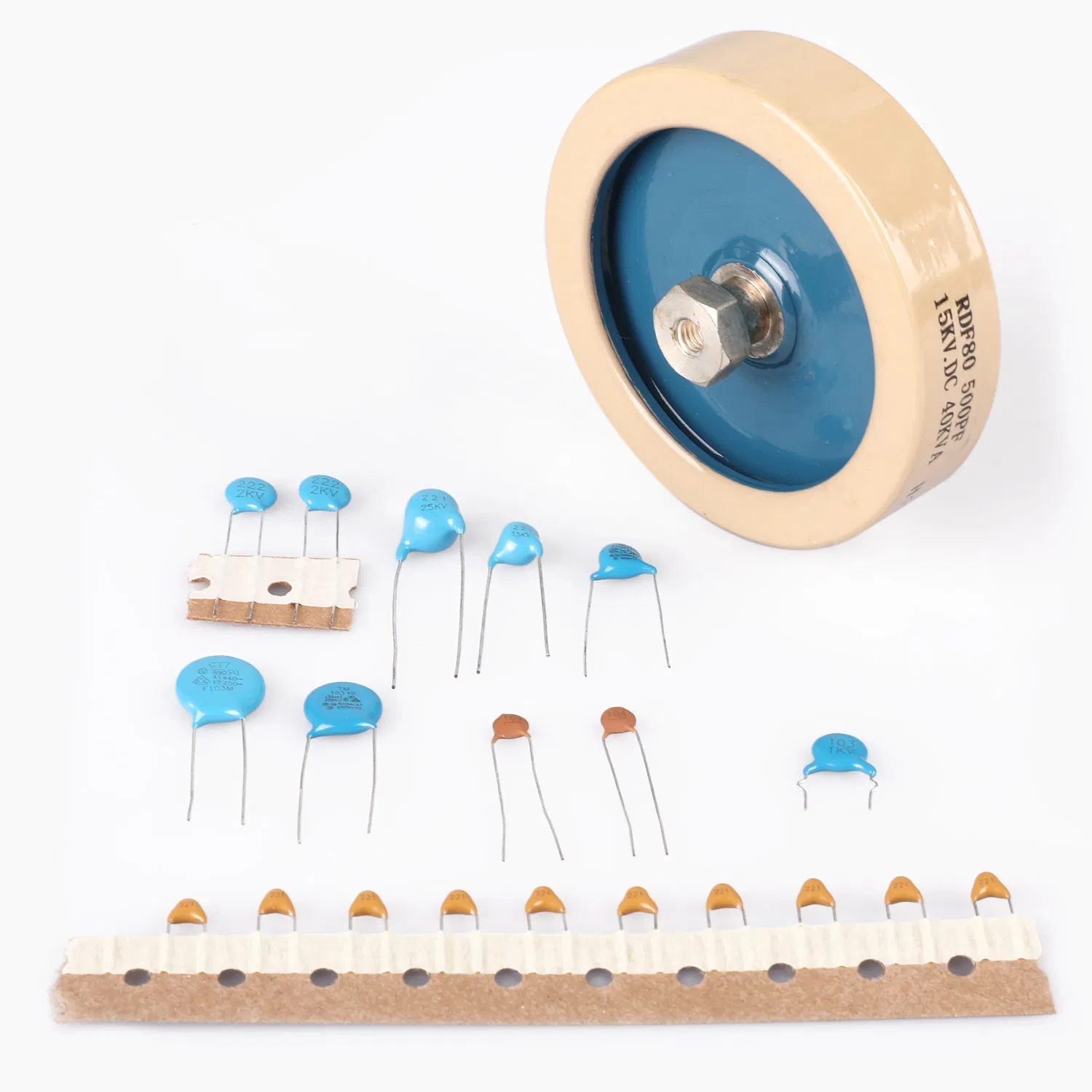 Durable 300PF High Voltage Ceramic Capacitor for Electronics