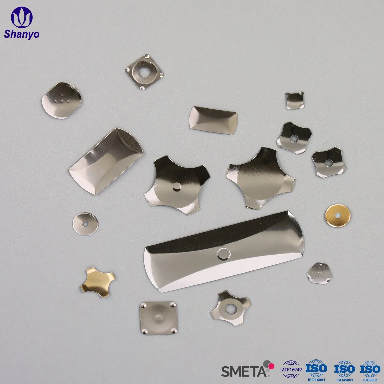 ISO 9001: 2015 Factory Custom Shape Tactile Contact Snap Dome Switch for Gaming Consoles