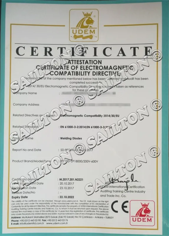 CE Certification 1