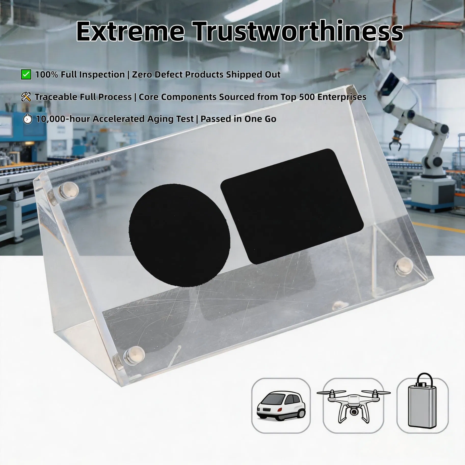 High-Efficiency Air-Core Heat Dissipation Fuel Cell MEA Chemical Fuel Cell Component