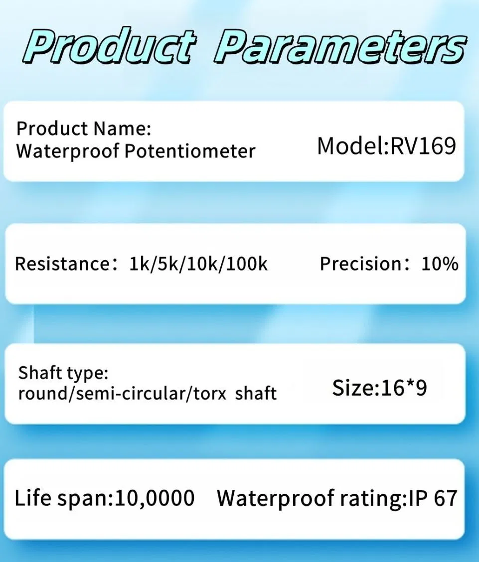 Precision Rotary Sensor Potentiometer