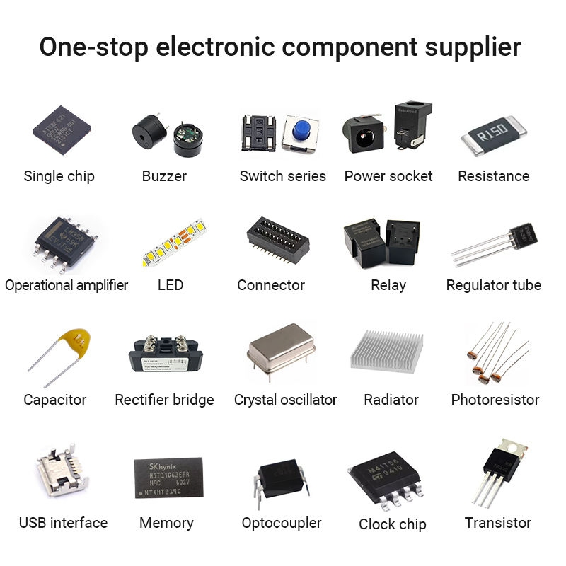 Bulk Electronic Components Supply Ics and Various Passive Components Ready to Ship Now