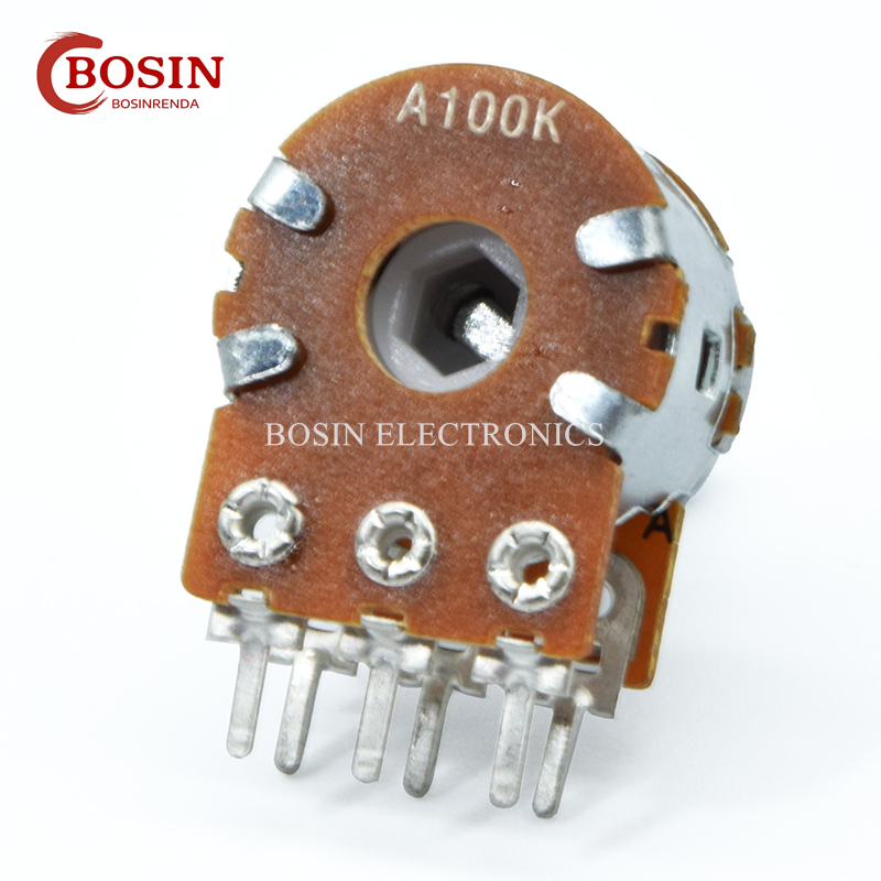 16mm Cheap Price Rotary Potentiometer for Audio Equipment (RP16 Series)