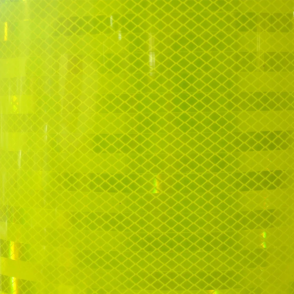 Super-Engineering-Grade Yellow Green Reflective Film High Standard Acrylic