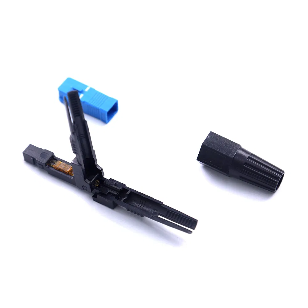 Ln01-5.0 Optical Quick Assembly Connector 0.3db Fast Connector for 4.8-5.5mm Round Cable