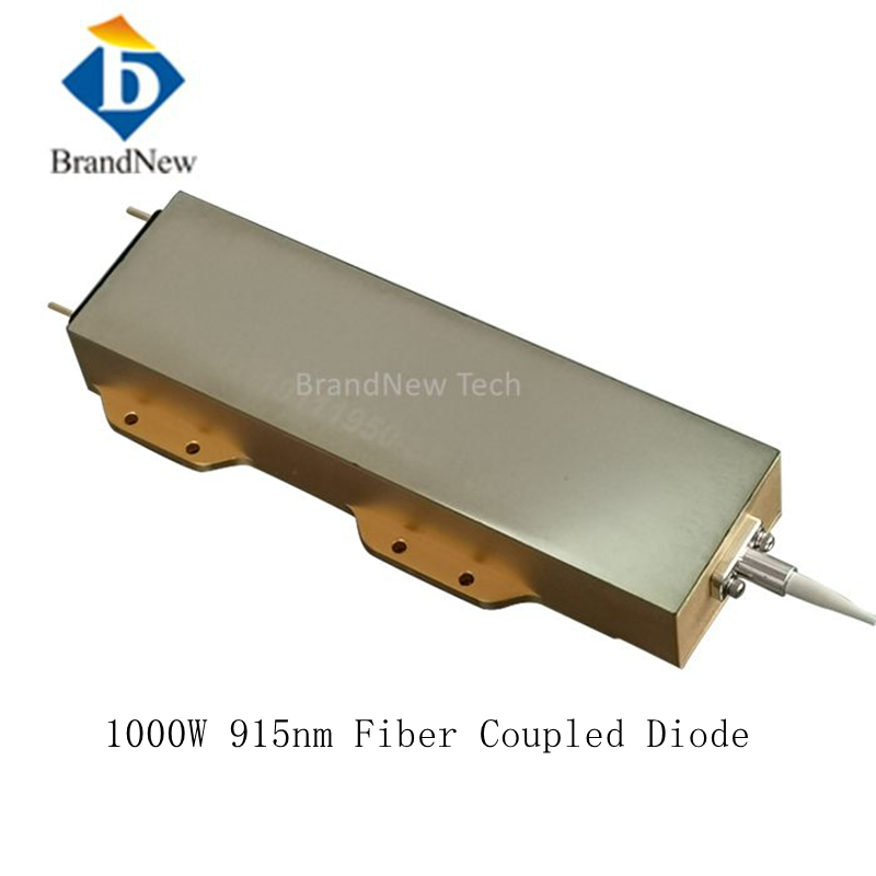 High Brightness Stability 200um Multi Mode Simplified Thermal Management High Power Pumping Material Processing 1000W 915nm Fiber Coupled Laser Diode