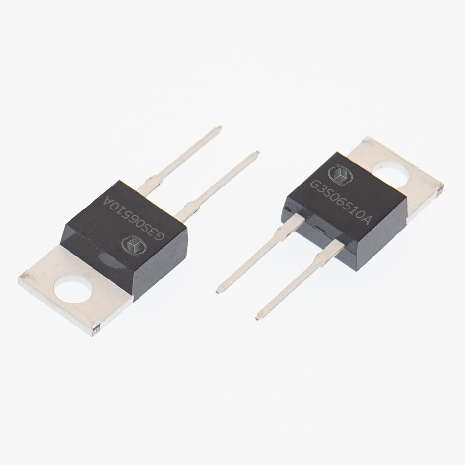 Silicon Carbide Schottky Diode Fetures Applications &nbsp;Mosfet Unipolar rectifier VRRM=650V, IF (TC = 153.5°C)=10A Globalpowertech-G3S06510A