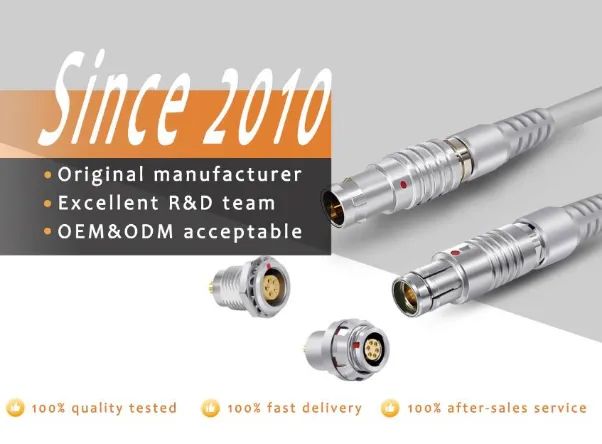 10mm Circular Push Pull Connector